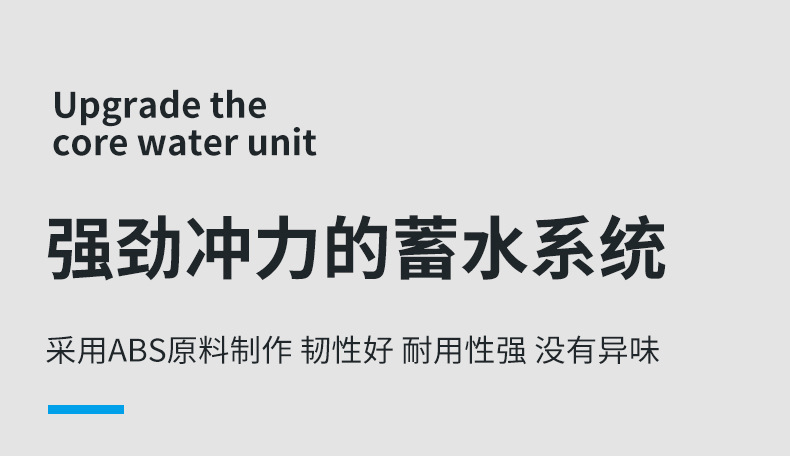 Large-sized universal plastic toilet water tank, wall-mounted bathroom flushing toilet box, household squat toilet water tank thickened undefined
