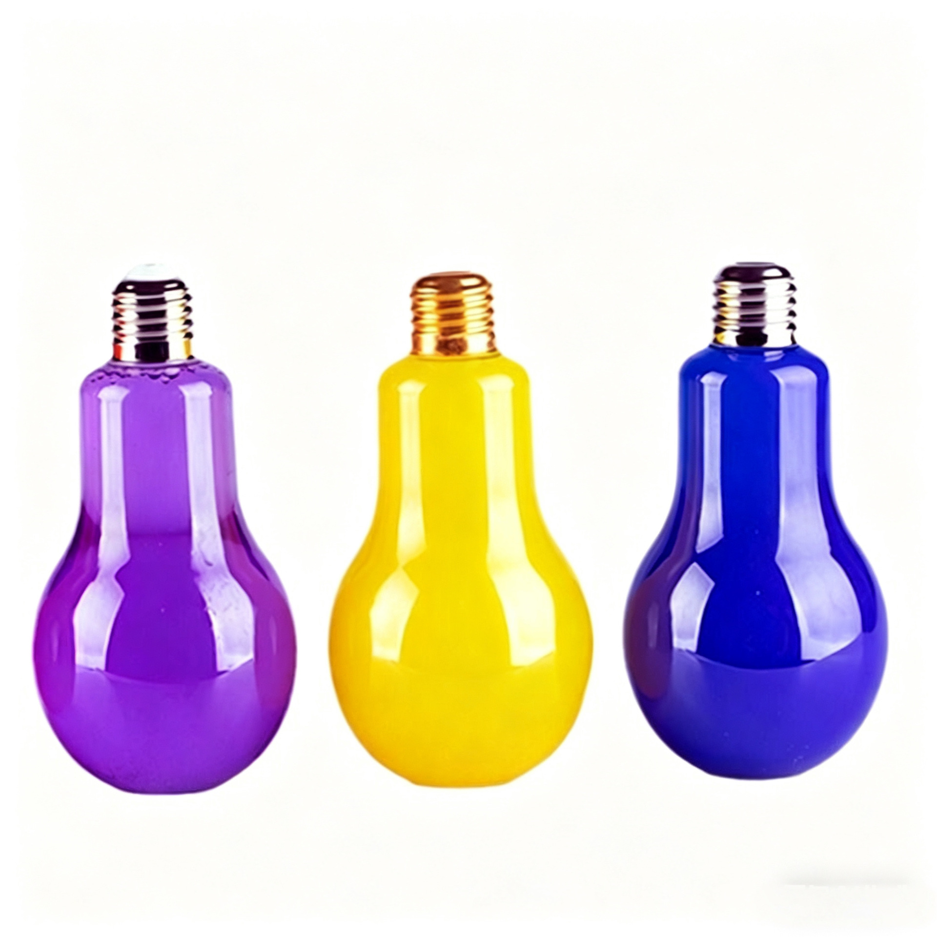 Amazon 500ml engrosado y transparente LED botella de bombilla de luz DIY botella de bebida PET image 6