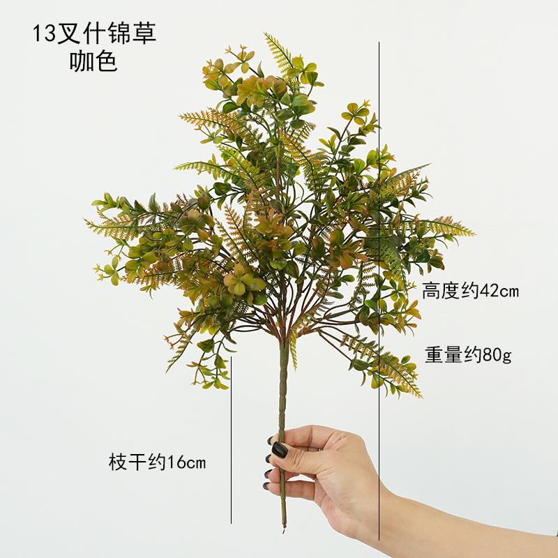 13가지 모듬 잔디 커피 색상