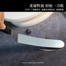 蛋糕工具 6寸8寸10寸不锈钢奶油抹刀刮平刀蛋糕铲刀抹平刀脱模刀