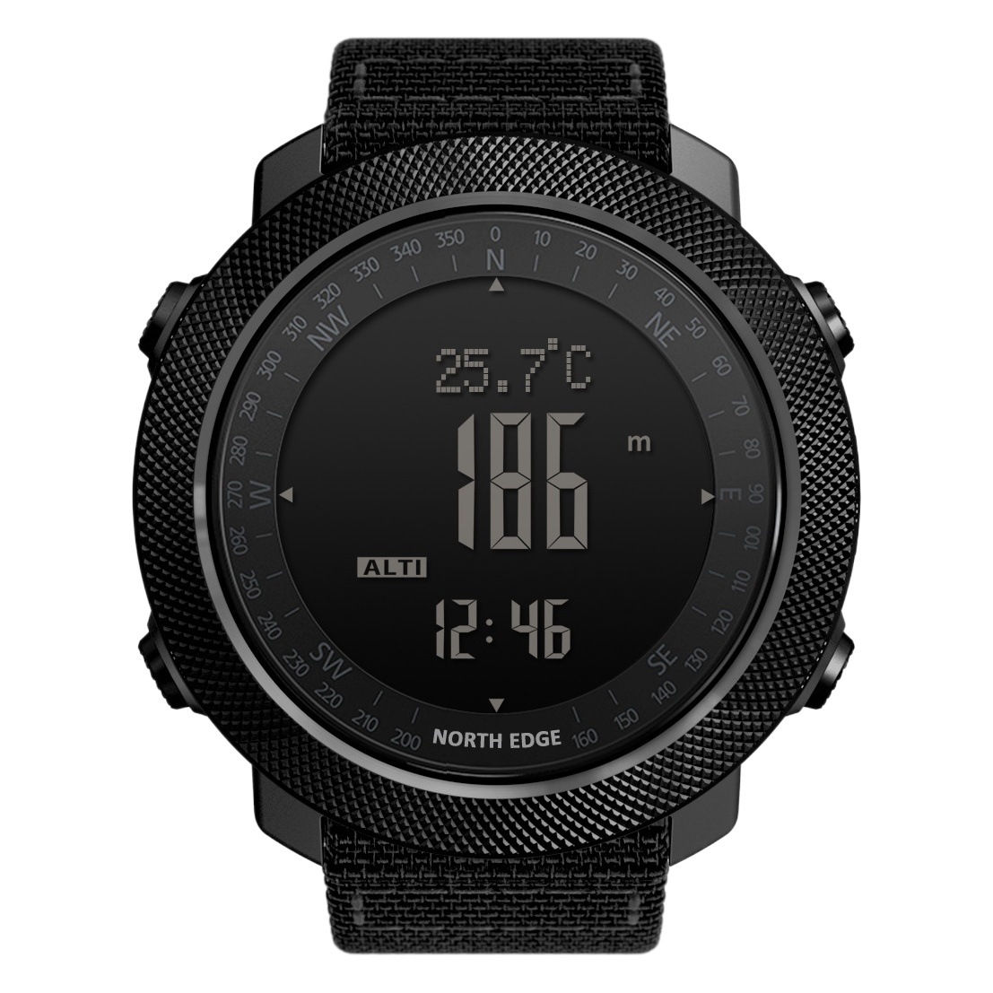 Deportes al aire libre impermeable reloj inteligente altura aire presión brújula termómetro multifuncional montañismo natación reloj de pulsera