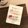 2# beige leopard print bow seamless clip