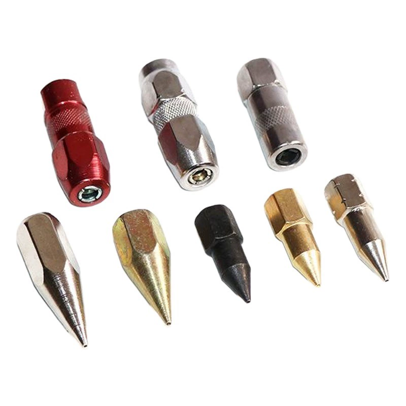 Оптовая Продажа с фабрики смазочная насадка с плоским ртом заостренным ртом Тяжелая смазочная насадка ремонт сопла аксессуары для пистолета аппаратные инструменты dichuang
