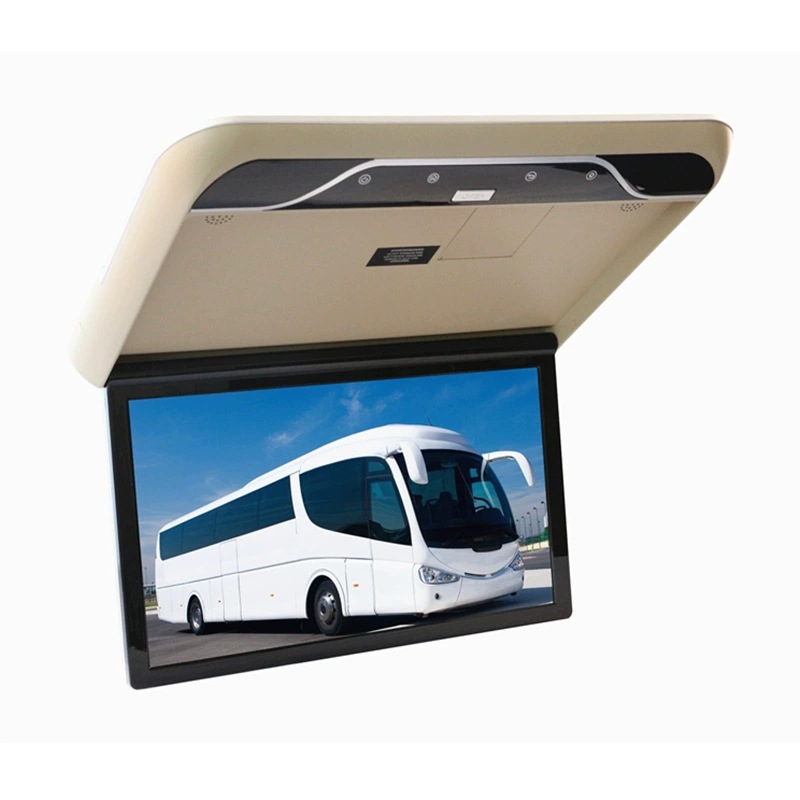 Car Ceiling-Mounted Monitor 17inch Ceiling-Mounted Foldable Monitor 17.3inch Ceiling-Mounted Android Monitor Car Tv
