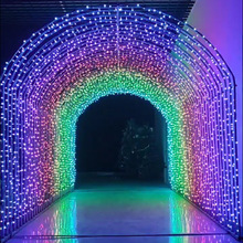新款LED造型灯 时空拱门彩灯节日定制 时光隧道装饰灯 LED景观灯
