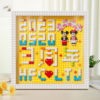 New DIY handmade love, marriage couple 100th anniversary commemorative day, Tanabata gift to give men and women friends