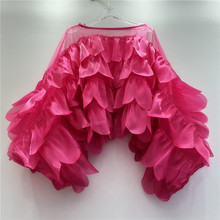 小众设计感洋气女人味不规则流苏荷叶边装饰别致蝙蝠袖衬衫上衣潮