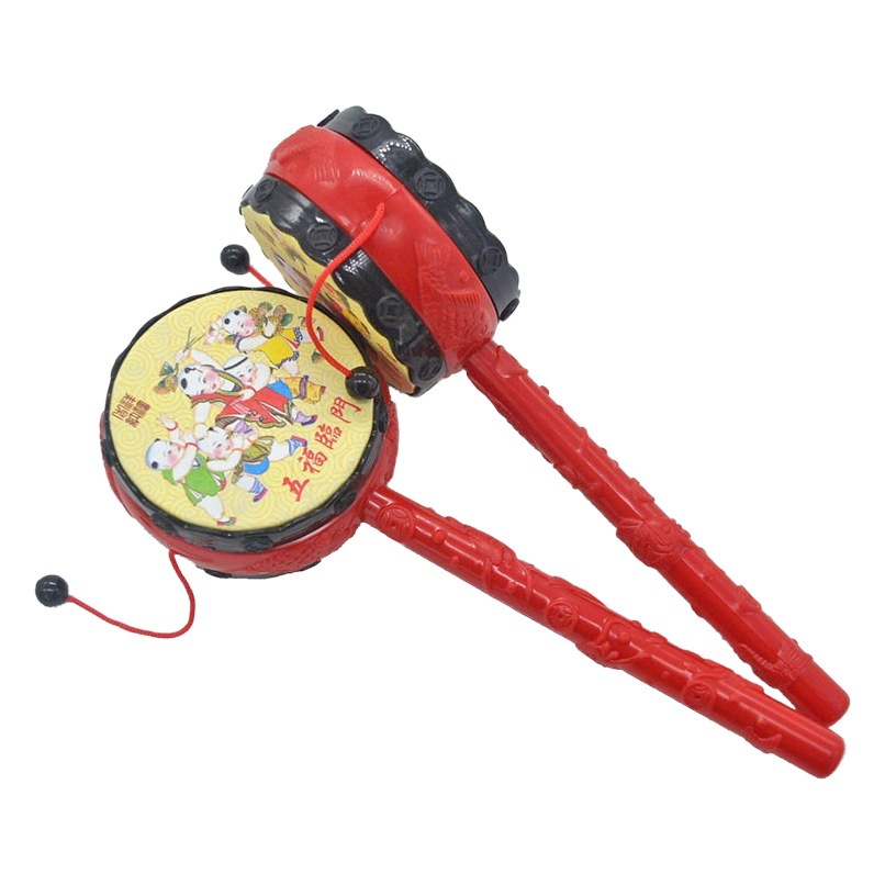 Baby toys rattle 729 wave drum rattle music children's toys wholesale