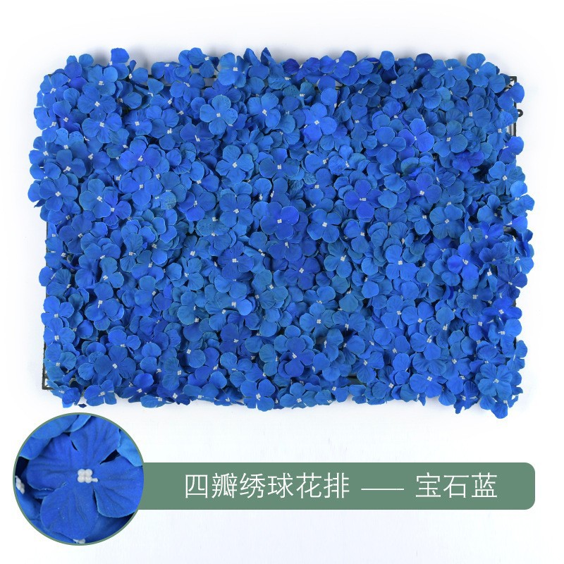 Muro de Flores de Hortensia para Decoración de Bodas, Arreglo Floral, Fondo de Pantalla, Alfombra de Pared, Arreglo Floral Artificial, Muro de Flores Famoso en Internet, Decoración de Bodas al por Mayor