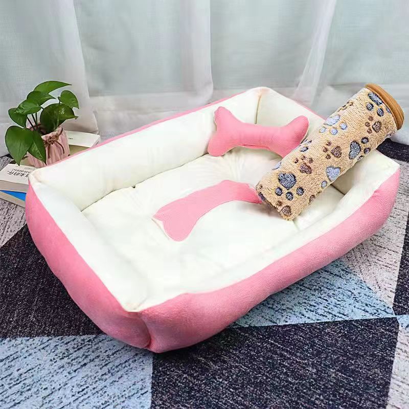 Una pieza de perrera al por mayor, nido para gatos, sofá perezoso de invierno, nido para mascotas, cuatro estaciones, nido para gatos universal, nido para perros, nido para perros pequeño y mediano