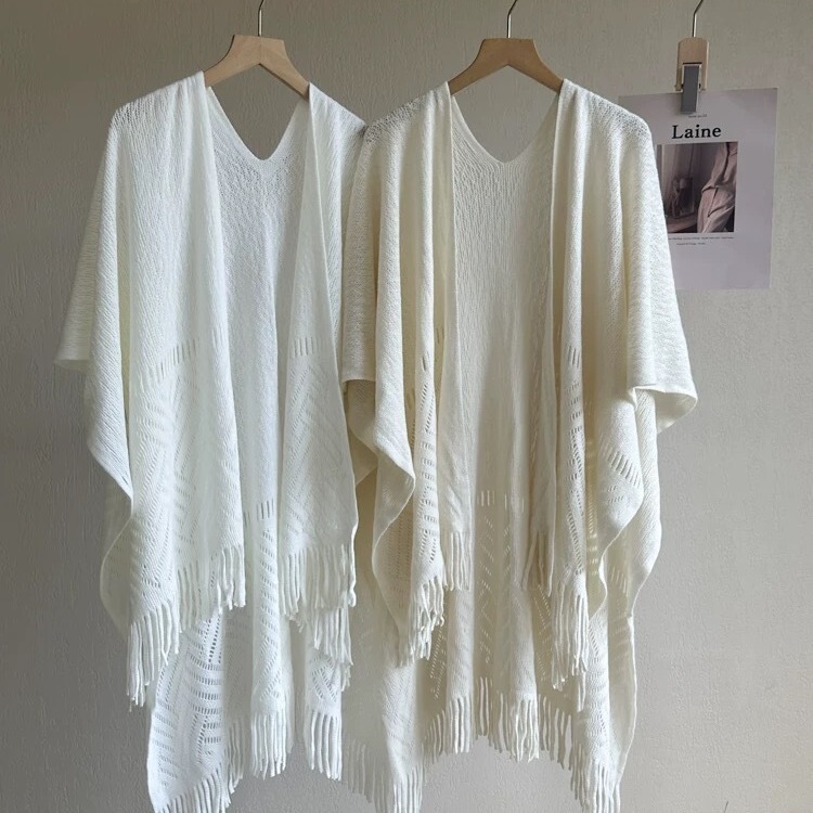 New Yunnan Dali Lijiang Travel Photo Shawl Women's Warm Ethnic Style Wearing Cape Coat Cloak Blanket Blanket