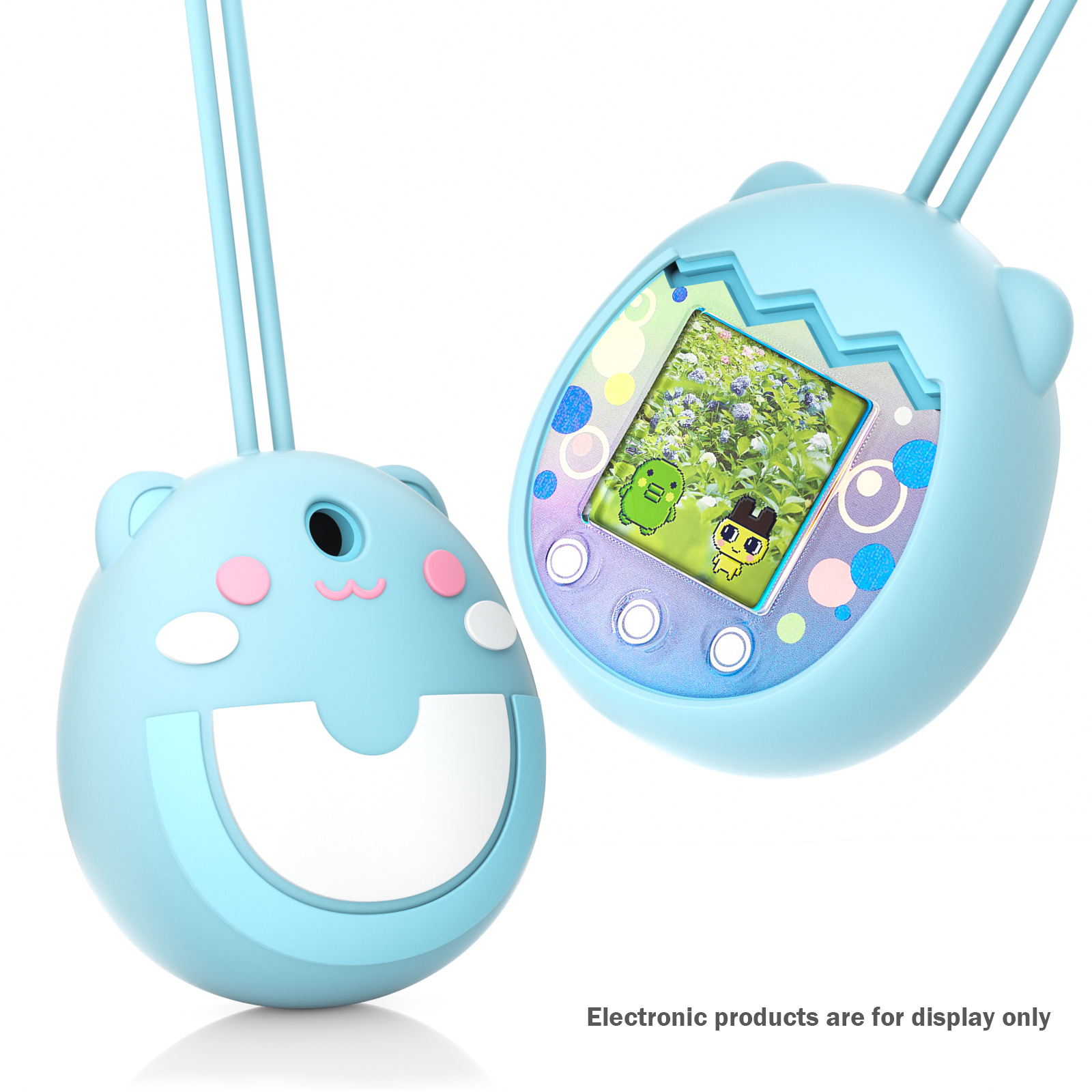 Cartoon silicone protective strap