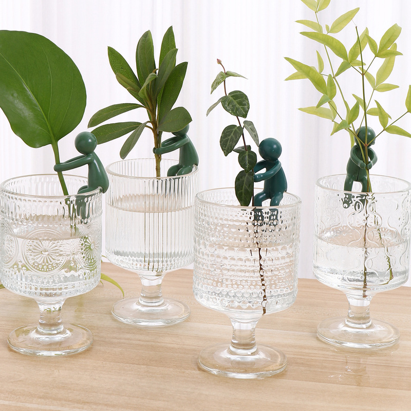 水培植物固定器植物生长伴侣水培器皿植物支撑架桌面装饰固定器|undefined