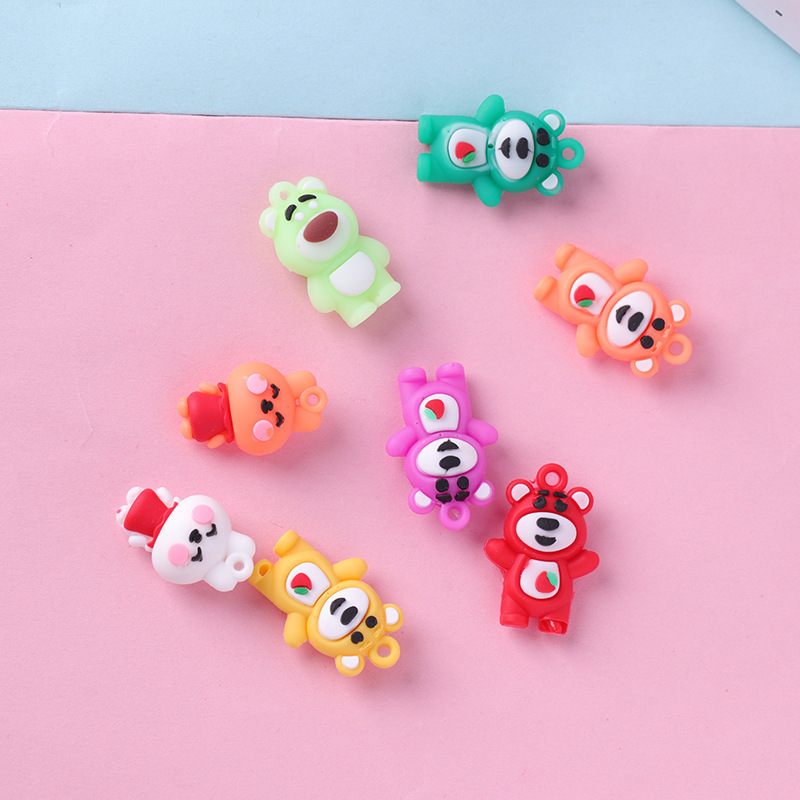 Nuevo regalo de huevo, llavero, oso, oso, colgante DIY, muñeca, pequeño regalo, caja ciega