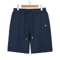 Cotton shorts navy - white logo