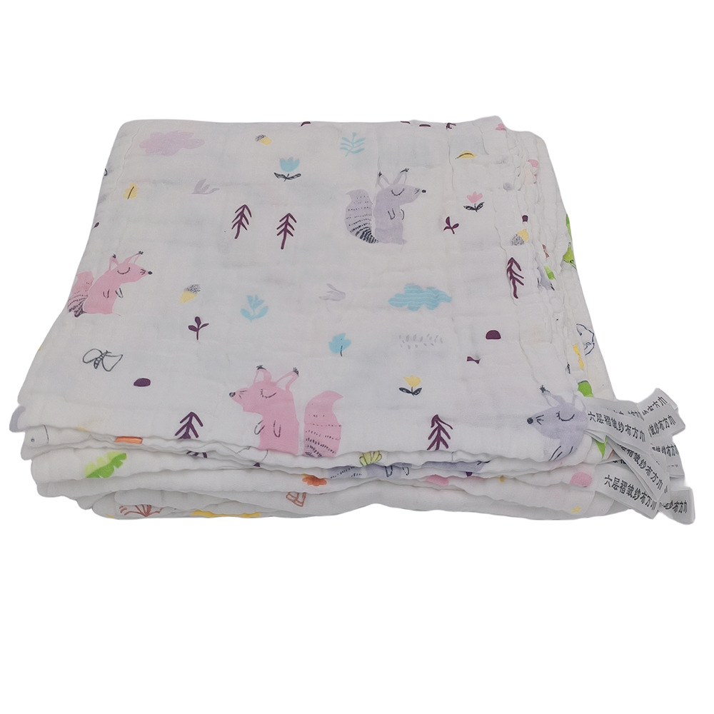 H1522 3030 toalla cuadrada de algodón Toalla de saliva para bebés gasa pequeña toalla cuadrada Toalla de algodón puro pañuelo pequeño lavado de niños
