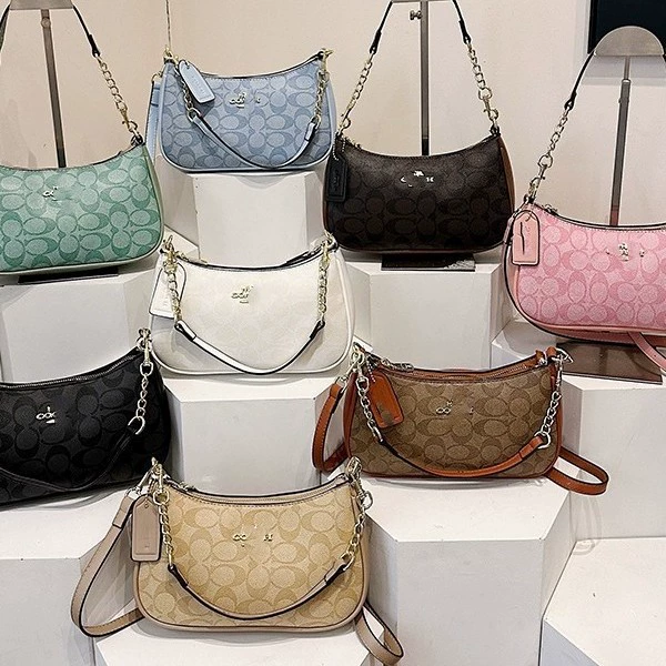 2025 Весна Новый Популярный Женский Стильный Клатч Ретро Печатный Кроссбоди Контрастный Цвет Плечевая Сумка