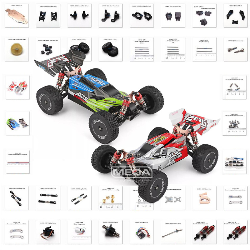 Weili WLtoys144001 high-speed remote control car original parts 1:14 metal parts