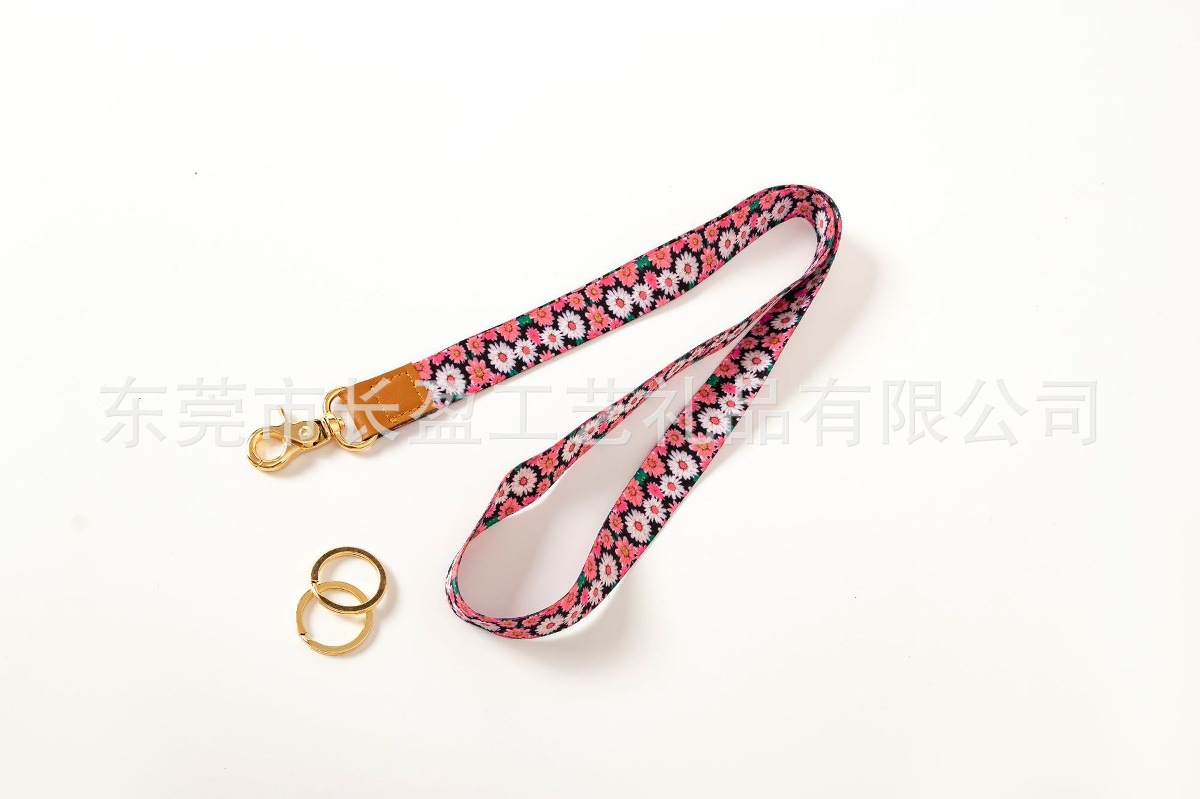 涤纶热转印印花长款手机链挂绳