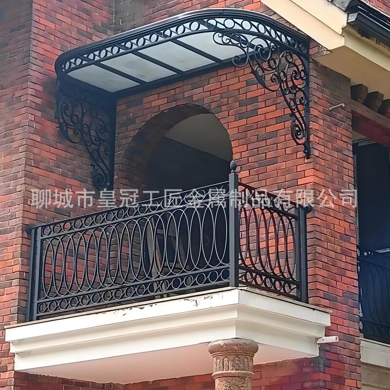 Hand-Forged Wrought Iron Entrance Awning, Factory Direct Supply Wrought Iron Entrance Door Rain Shelter, Wrought Iron Rain Shelter Hand-Forged Wrought Iron Entrance Awning, Factory Direct Supply Wrought Iron Entrance Door Rain Shelter, Wrought Iron Rain Shelter