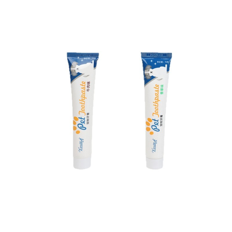Набор зубной пасты говядина и мята с щеткой