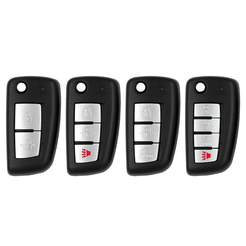 Подходит для нового классического ключа Sylphy Nissan, нового нового Qashqai Bluebird Krypton со складным ключом дистанционного управления.