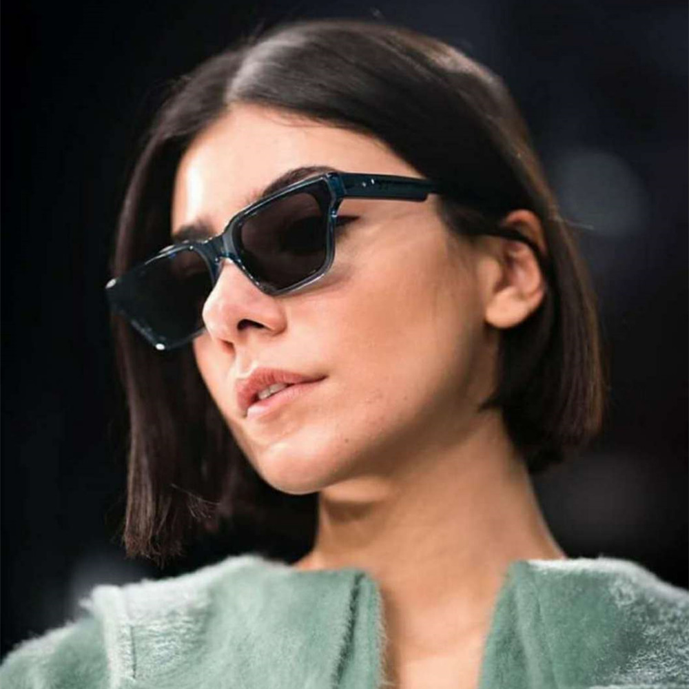 2021 nuevas gafas de sol de ojo de gato gafas de sol de moda cuadradas gafas de sol de pierna ancha transfronteriza europea y americana gafas de sol de moda