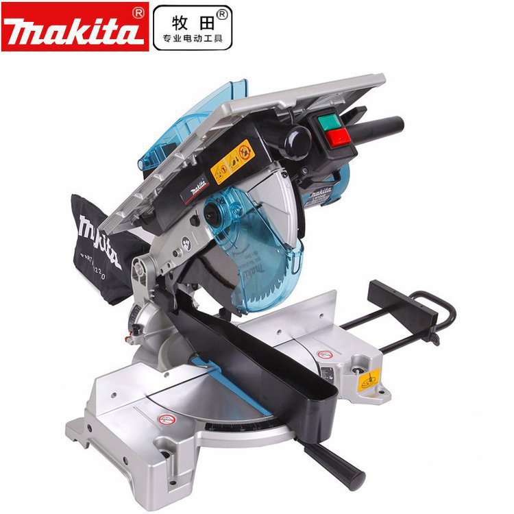 牧田（MAKITA）LH1040 平台两用式斜断锯 1650W 锯木材锯铝机