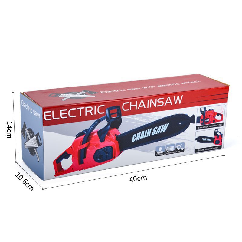 Cross-border hot selling DIY children's electric simulation repair tool electric drill big electric saw repair play house toy set
