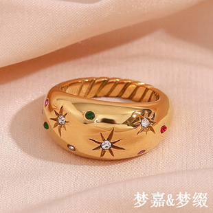 �W��ins�r�Ђ����֭h�Ʒ���P��18K��ɫ�A��ʯ������ǽ�ָ