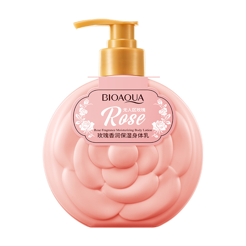 Boquanya Rosa fragancia hidratante loción corporal hidratante refrescante no pegajosa fragancia floral loción hidratante productos para el cuidado de la piel al por mayor image 6