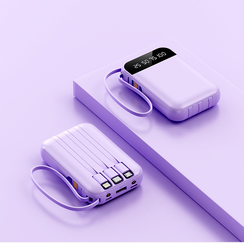 卸売ミニ便利な電源銀行 20000 mAh ビジネスギフト電源銀行ロゴ QR コード印刷|undefined