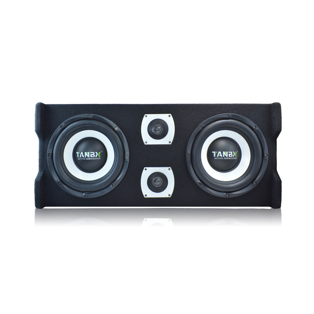 Car Subwoofer High-Power Modified Active Trunk 10inch Car Audio Heavy Bass Dual 10 Speakers Dual 12