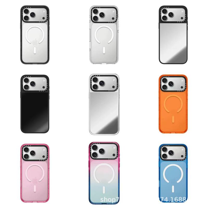 Classic Simple Solid Color Apple 17Promax Suitable for Iphone16Promax Mobile Phone Case 15Pro Transparent