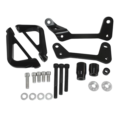 Suitable for Yamaha Mt-09 / Sp 24-25 Modified Motorcycle Body Anti-Fall Protection Bars (Motorcycle frame) - black