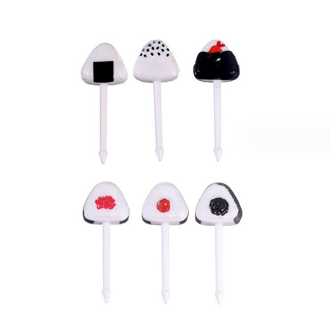 Uso doméstico Cartoon Tenedores para fruta para niños Creativo Animales para niños Set de palillos de plástico para fruta Palillos para fiambrera