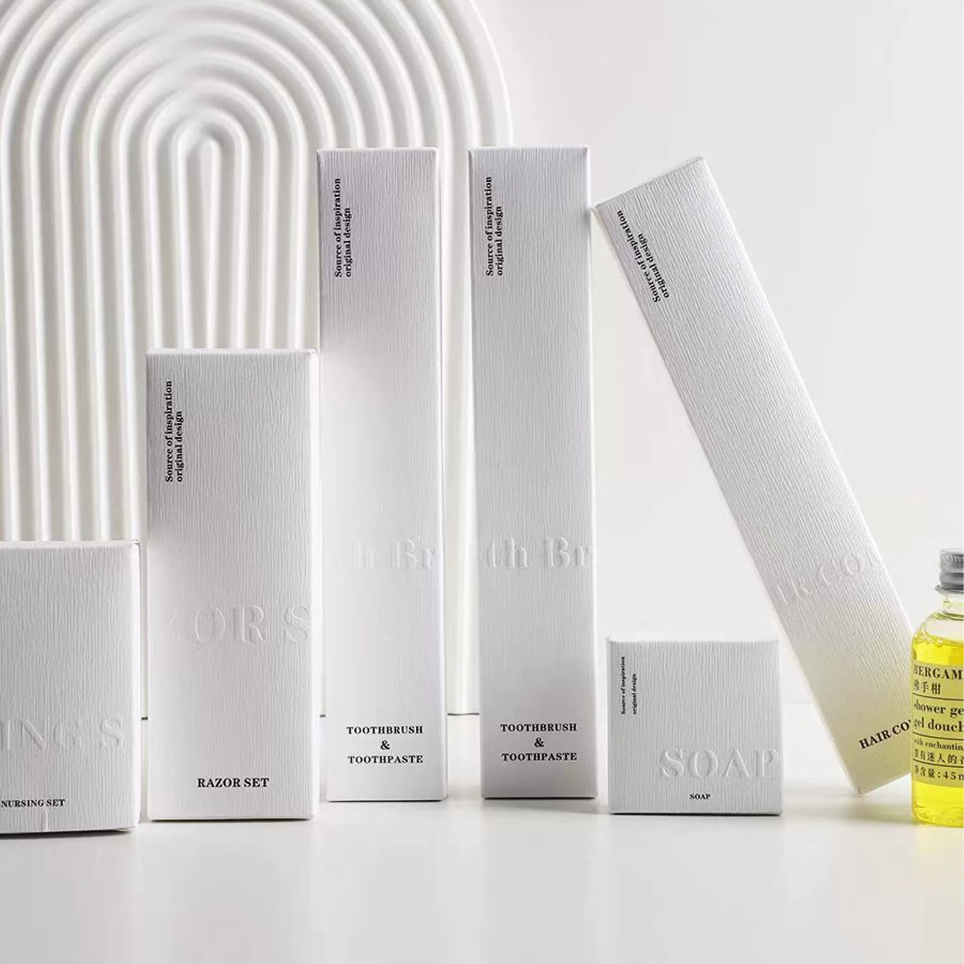 Индивидуальная упаковочная коробка, мини-блокCosmetics слепая коробка, белая картонная коробка с двумя вставками, крафт-бумага, гофрированная пустая коробка, сделано на заказ