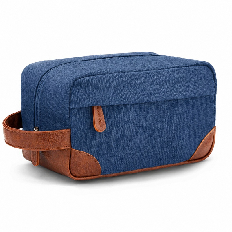 Nueva bolsa de almacenamiento de artículos de tocador para hombre, bolsa de almacenamiento portátil de viaje, gran capacidad, con múltiples bolsillos, bolsa simple para maquillaje y artículos de tocador
