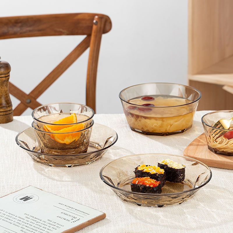 큰 그릇 1개 + 접시 4개 + 작은 그릇 4개 9종 세트 A