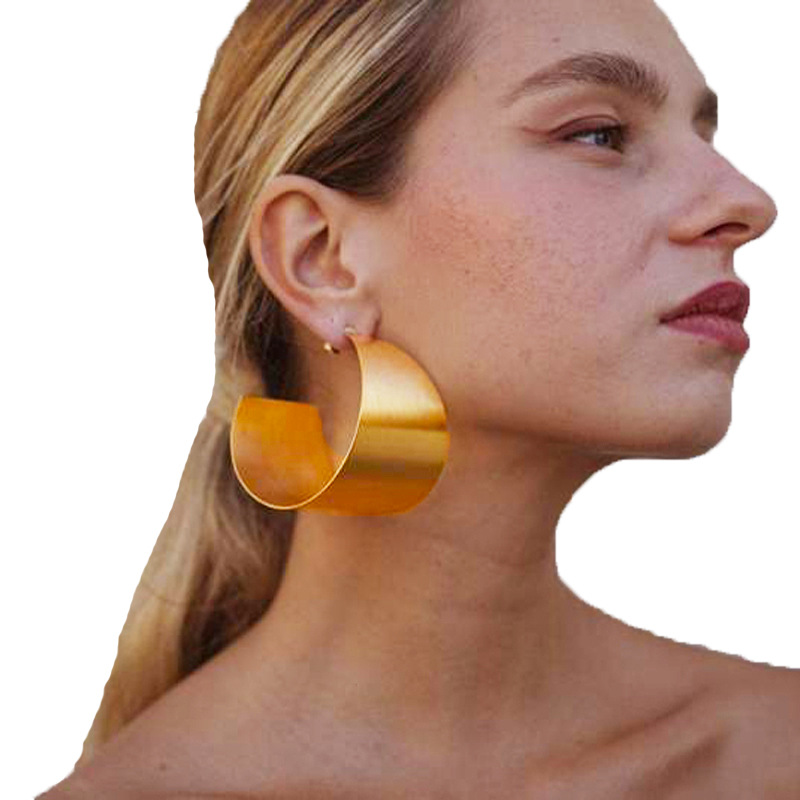 Heißer Verkauf Großen Ohr Ring Afrikanische Frauen Große Ohrringe Ohrgehänge display picture 1
