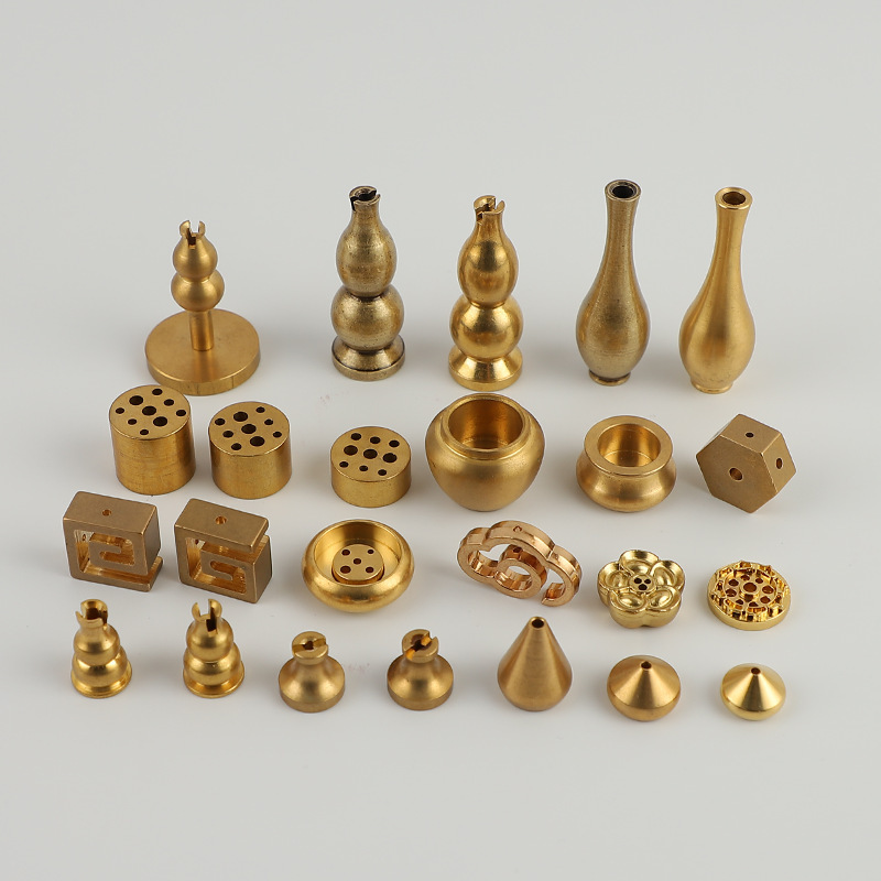 Brass Incense Holder, Incense Rack, Small Gourd Incense Holder, Nine-Hole Incense Holder, Small Water Drop Incense Stand, Incense Burner, Incense Tray