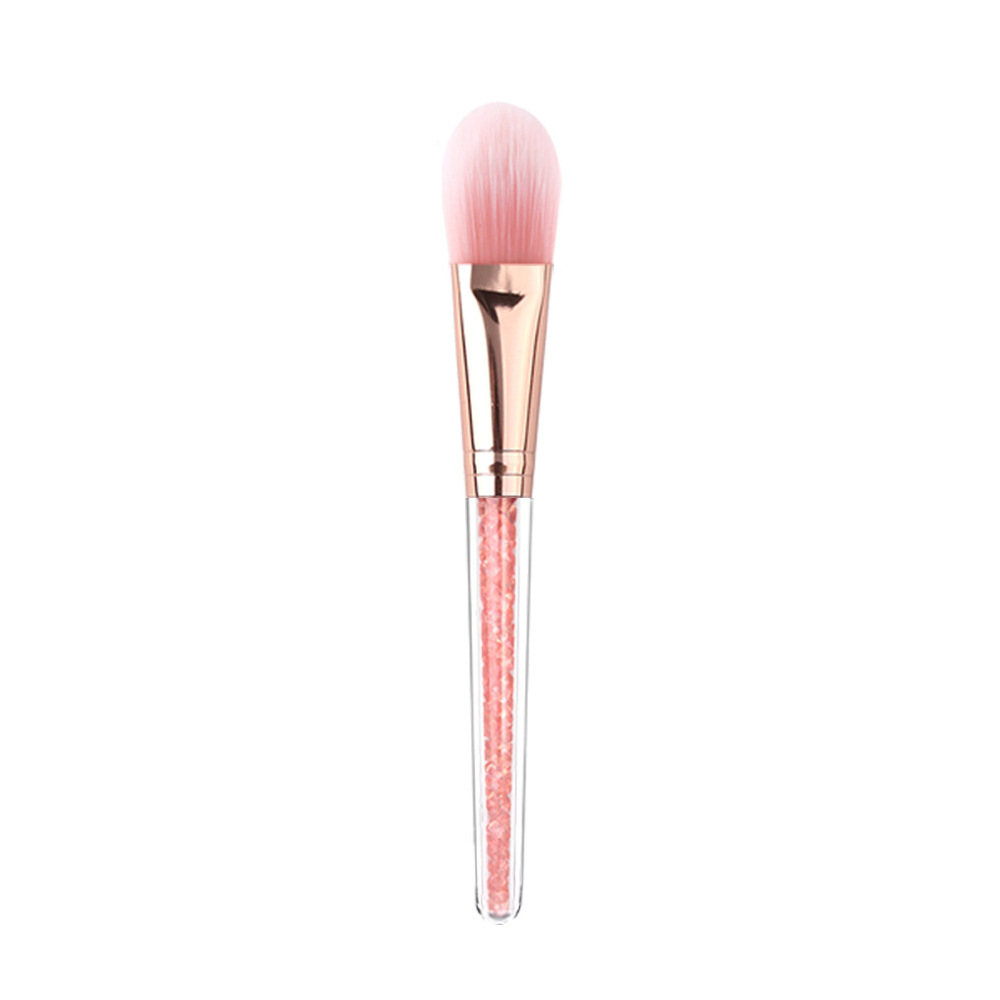 Zoreya Blush sombra de ojos cepillo traje interior diamante cristal Rosa maquillaje cepillo bolsa de almacenamiento Fundación cepillo maquillaje herramientas