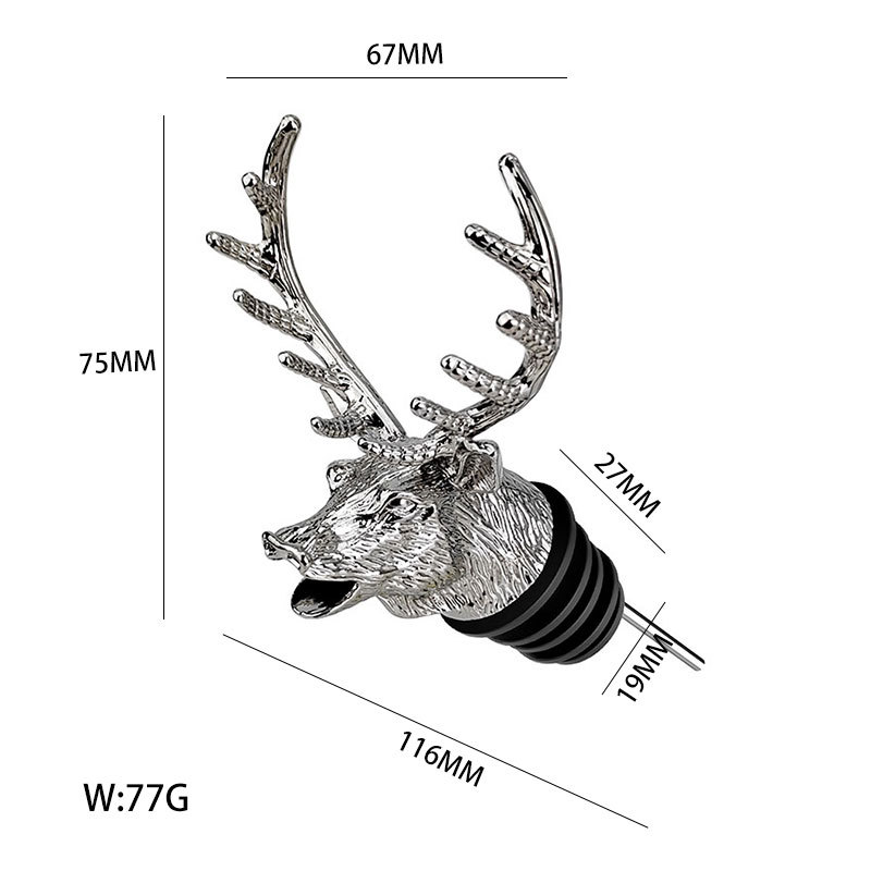Fabricantes creativos al por mayor boca de vino vino vino tinto vino extranjero decaptor de vino comercial distribuidor de moda hogar