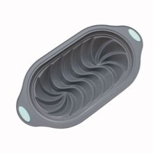 双色6cup钢圈螺纹吐司面包蛋糕 烤箱烘焙 硅胶模具长方形