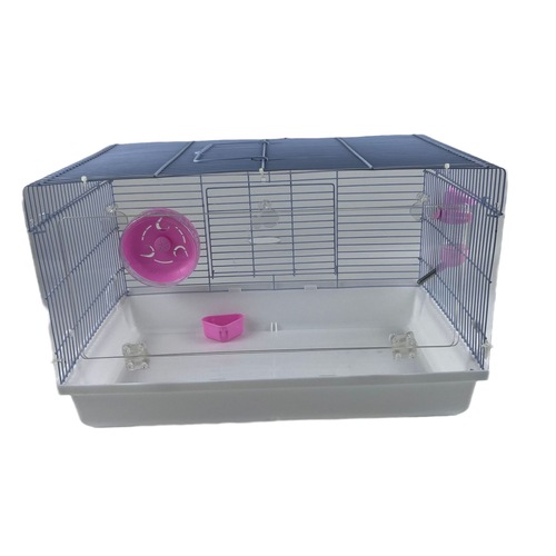 Hamster cage brain 47 basic transparent acrylic breeding box golden bear extra large luxury villa for summer ventilation