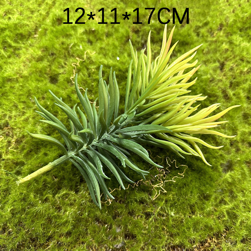 Marco decorativo Planta nórdica colgante de pared decoración de pared colgante de pared tridimensional pared de fondo de planta verde pared cabeza de ciervo simulación suculento planta verde