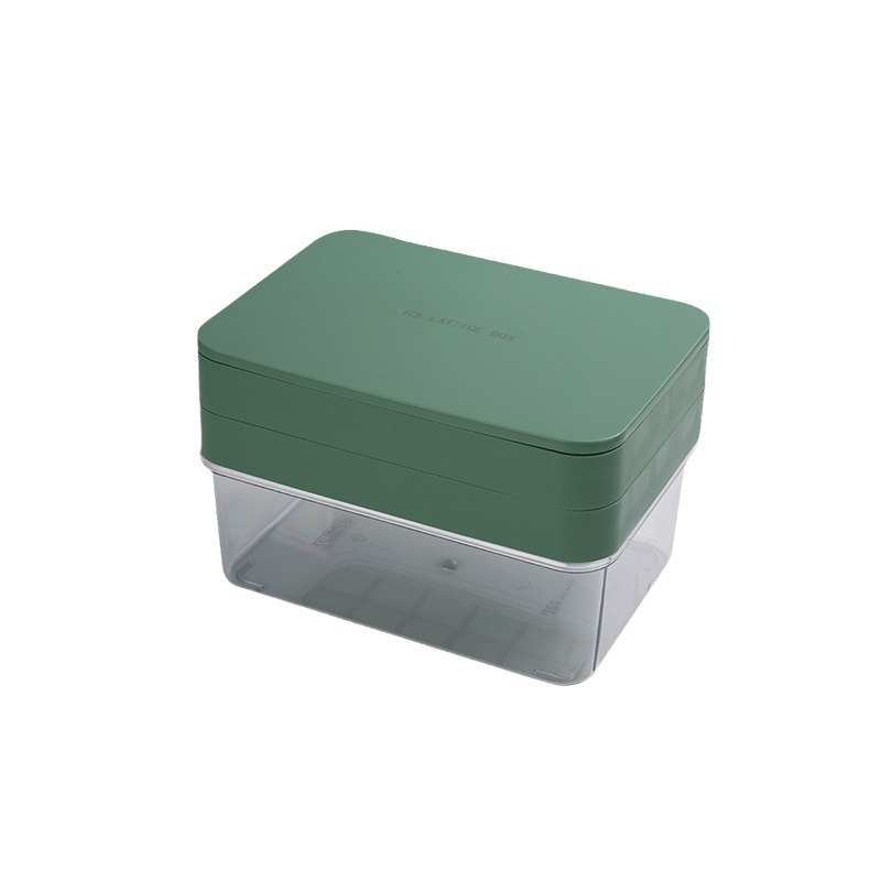 Grille de hielo molde de hielo prensado silicona hockey hielo caja de hielo de plástico refrigerador congelación caja de hielo especial transfronteriza grille de hielo