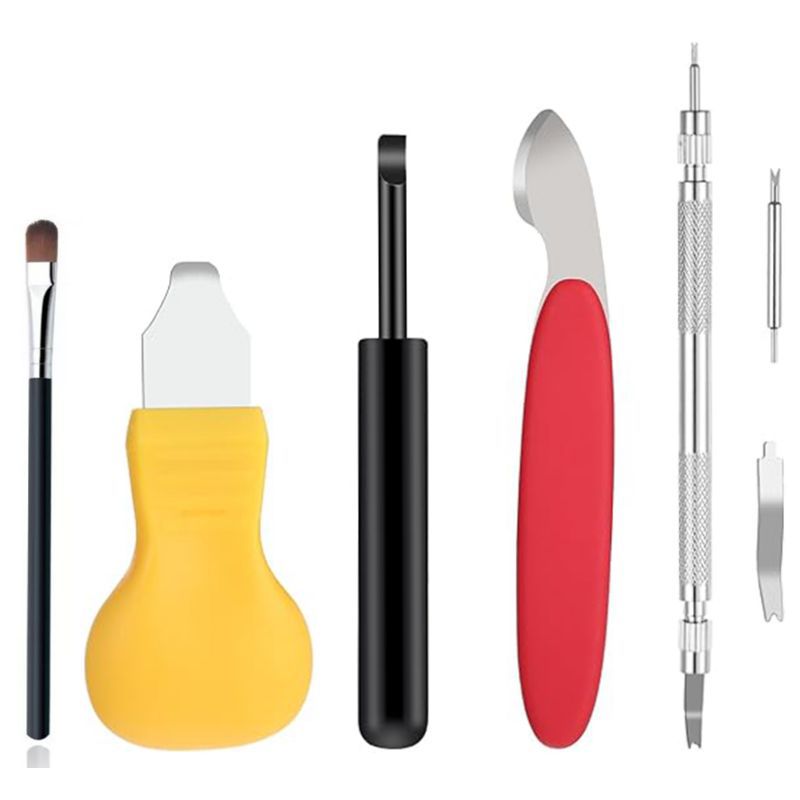 修表工具撬刀套装  撬底刀 修表工具开表器 开手表底盖工具换电池