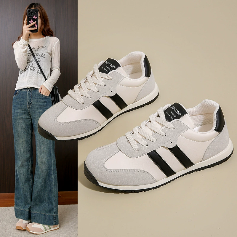 Гаман обувь женская весна 2025 новая маленькая белая обувь женская студентка дикая повседневная обувь уличная спортивная обувь GZ-02