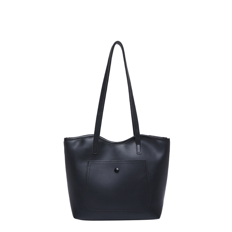 Bolsa de gran capacidad para mujeres 2025, nueva bolsa de hombro simple, sensación de relajación, bolsa de brazo, bolso de viaje, bolso de empalme de color